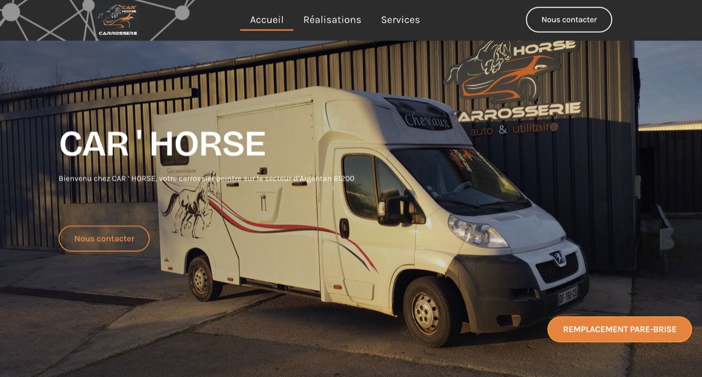 Site web Car'Horse