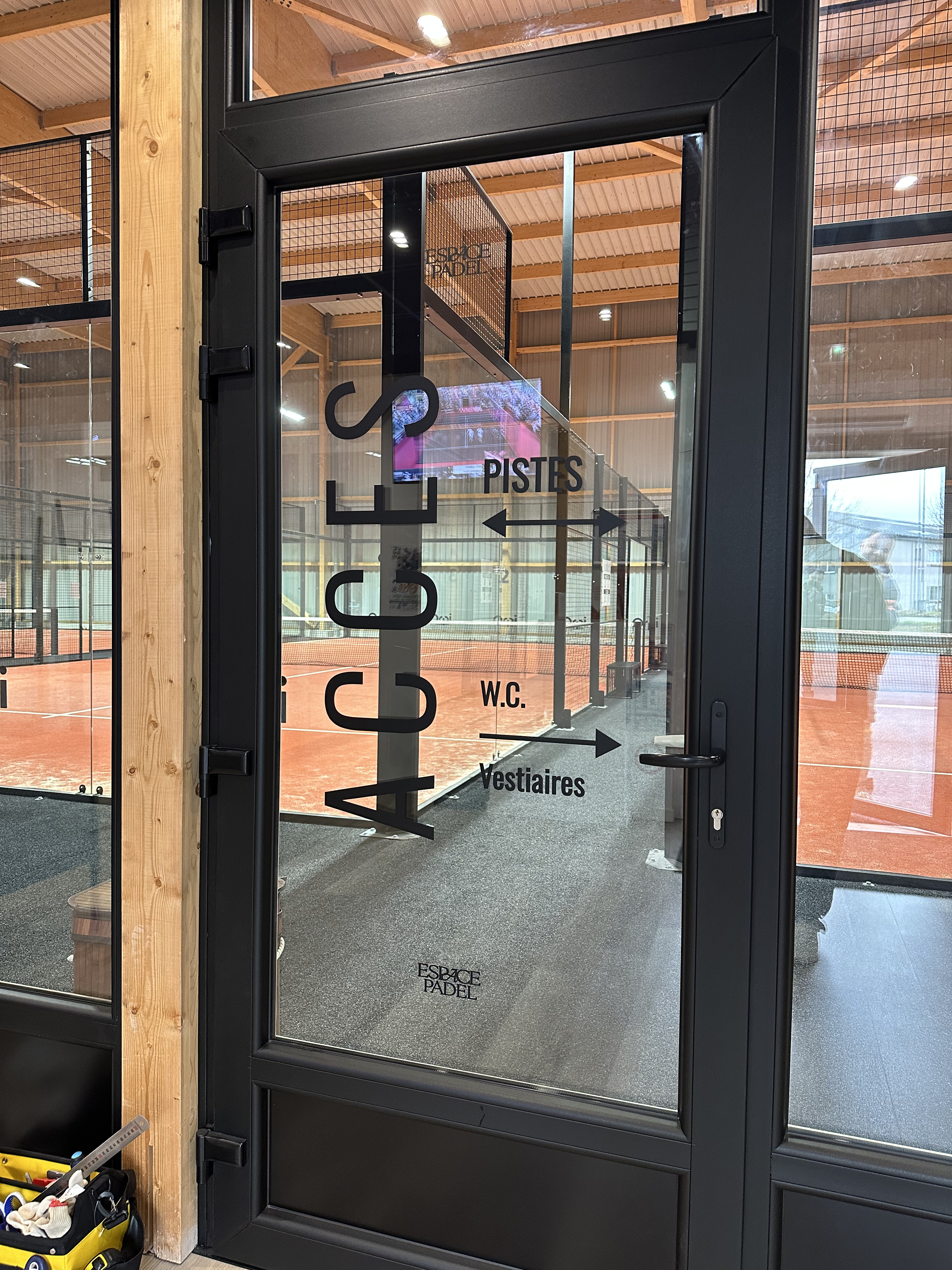 Signalétique Espace Padel Argentan