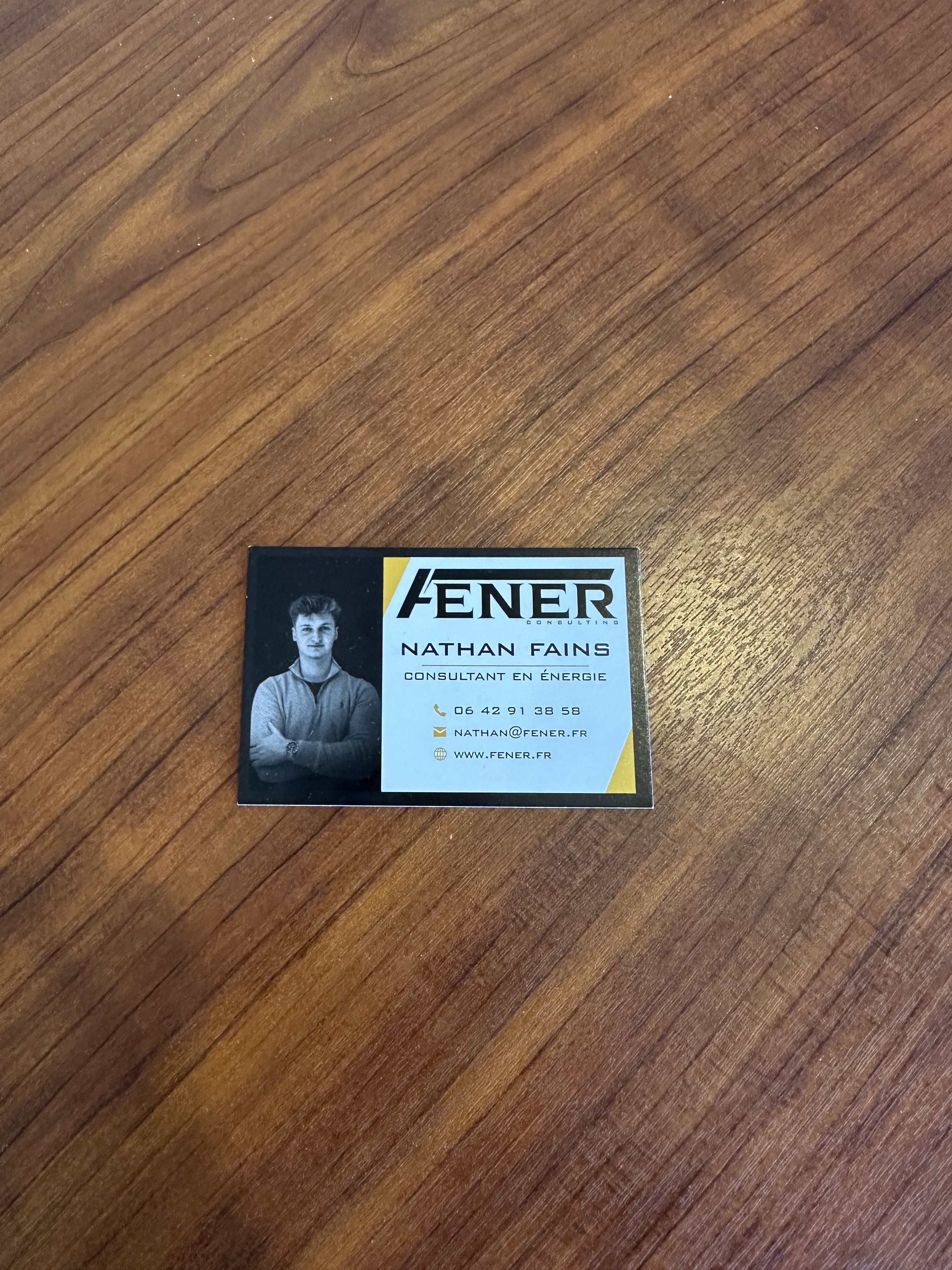 Carte de visite Fener Consulting