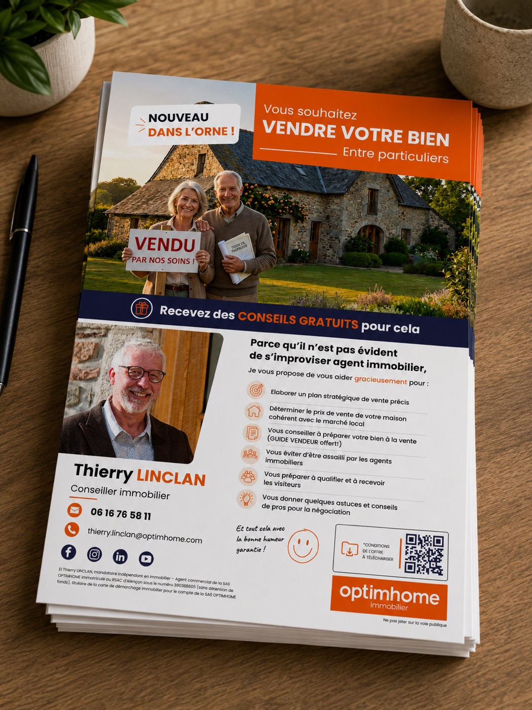Optimhome — Flyer prospection