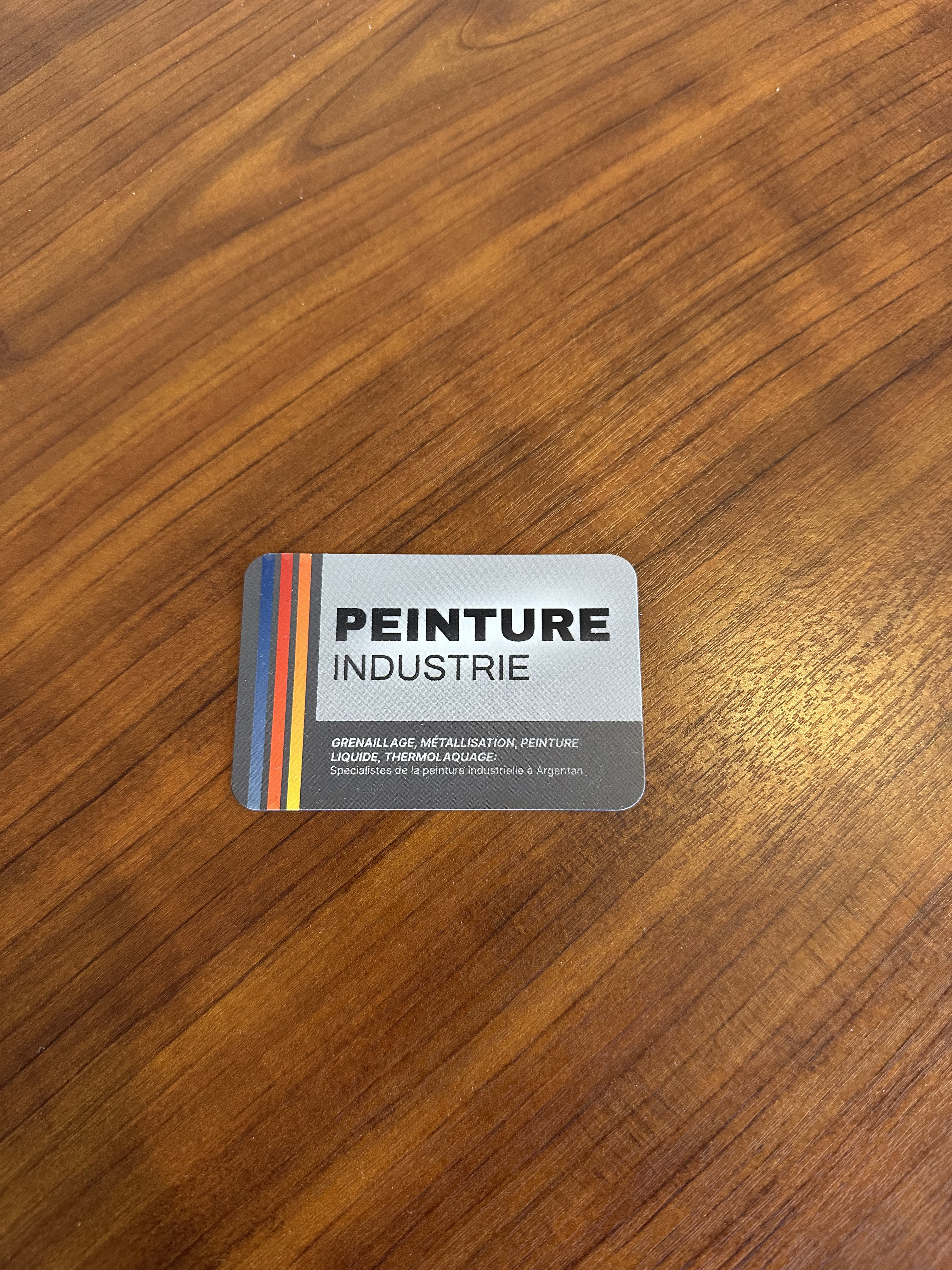 Carte de visite Peinture Industrie