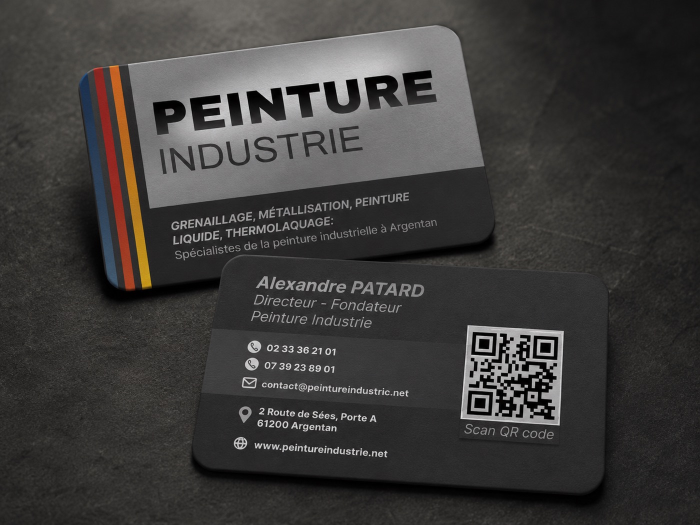 Carte de visite Peinture Industrie