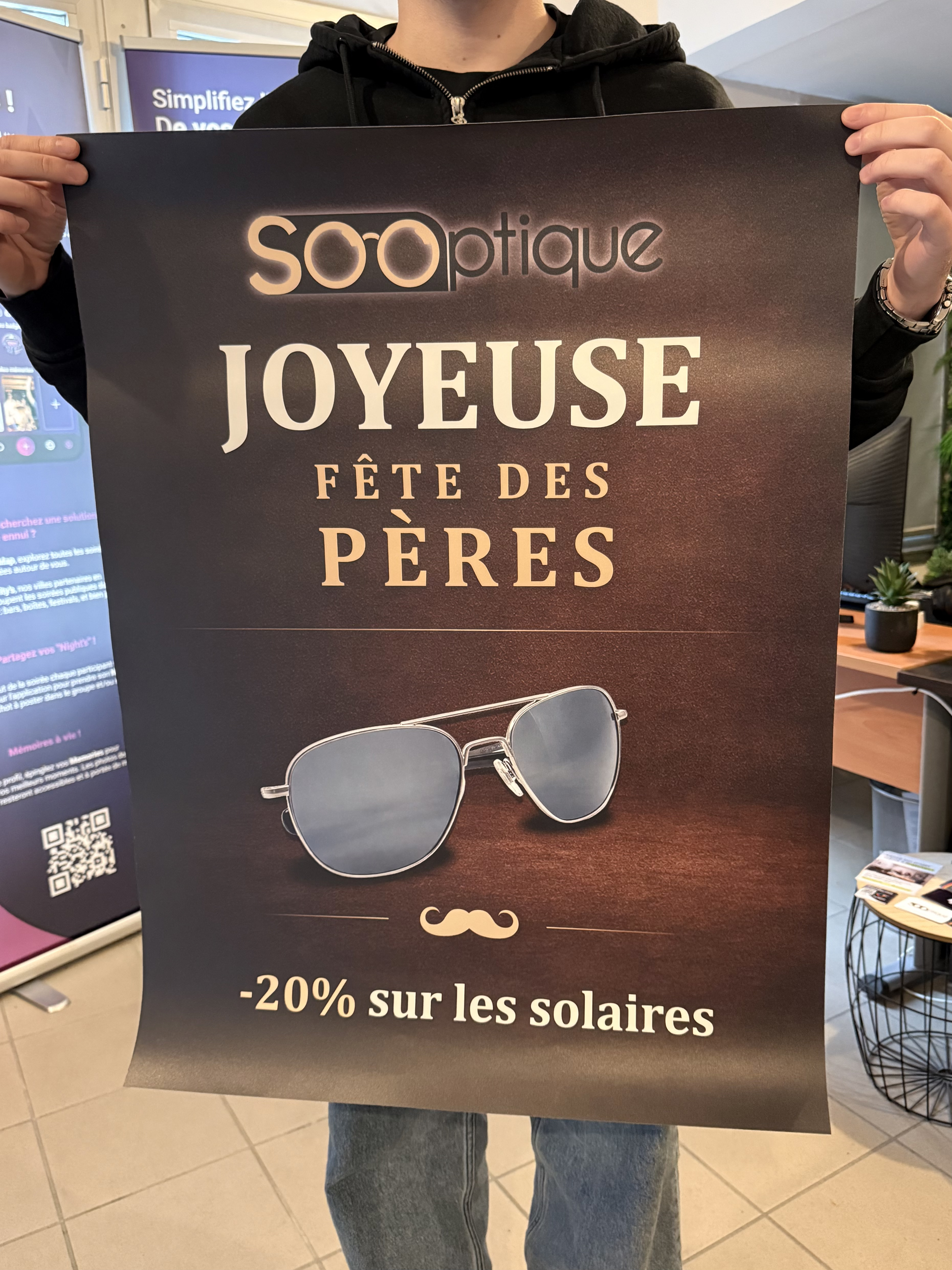 Affiches publicitaires Sooptique